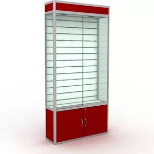 Витрина узкая с освещением \ WW1-30100 ZD SD.EP
