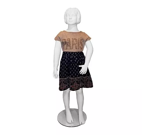 Детский скульптурный манекен девочка \ Classic-Kids-02 Детский скульптурный манекен девочка \ Classic-Kids-02