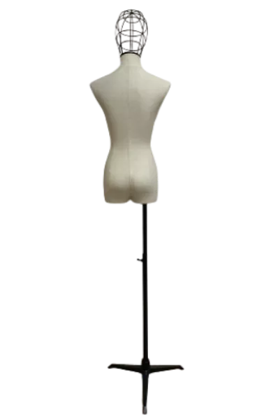 Женский манекен-торс, обтянутый тканью, с головой \ VNG-80F Женский манекен-торс, обтянутый тканью, с головой \ VNG-80F