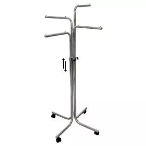 ST036 Стойка для одежды на колесиках \ AVS 36