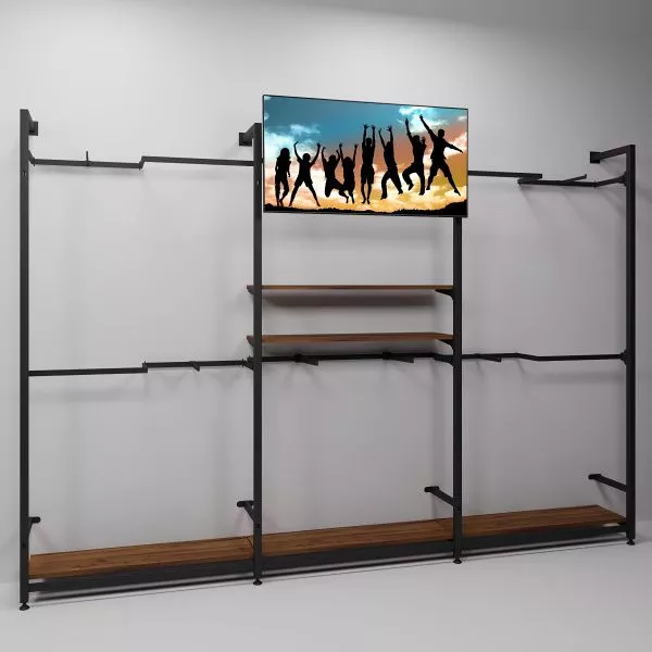 Комплект с F-образными стойками и постером/FSK.001 