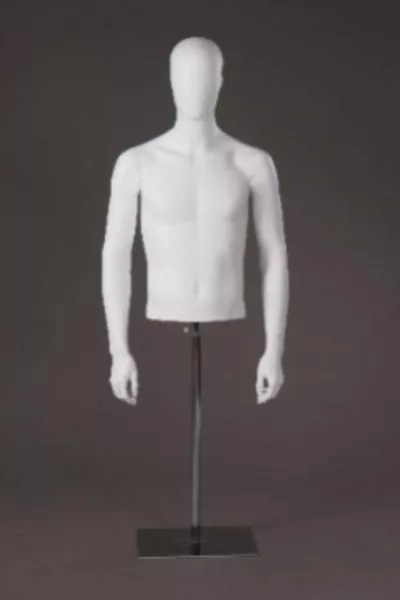 картинка Торс мужской укороченный (с головой) от магазина Русманекен