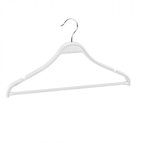 Вешалка-плечики с зацепами и перекладиной \ P-MNP-41 Вешалка-плечики с зацепами и перекладиной \ P-MNP-41