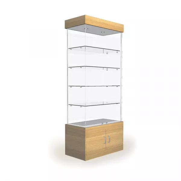 Витрина с освещением и накопителем \ B-02D Витрина с освещением и накопителем \ B-02D