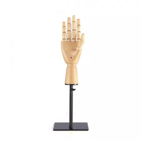 Рука деревянная правая на подставке \ H-05B