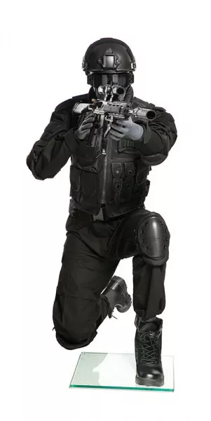 Мужской абстрактный сидячий манекен \ DQ-1