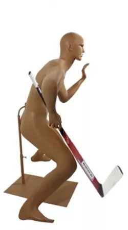 Мужской спортивный манекен, хоккеист \ Hokkeist-vratar-02