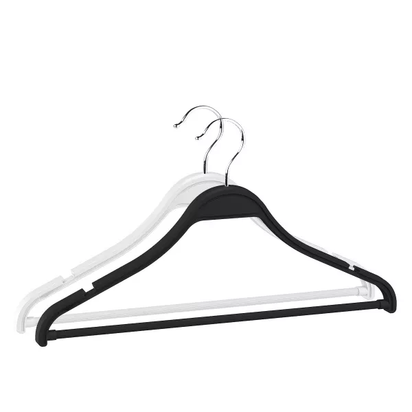 Вешалка-плечики с зацепами и перекладиной \ P-MNP-41 Вешалка-плечики с зацепами и перекладиной \ P-MNP-41