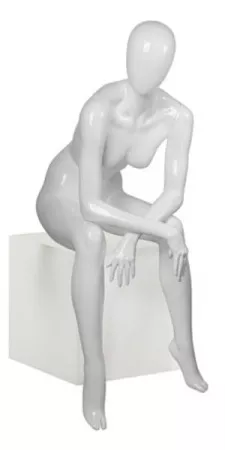 Женский абстрактный сидячий манекен \ G-09