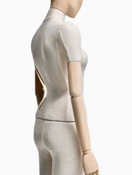 Женский манекен, обтянутый тканью, с деревянными руками и головой \ ymy-zm-3 Женский манекен, обтянутый тканью, с деревянными руками и головой \ ymy-zm-3