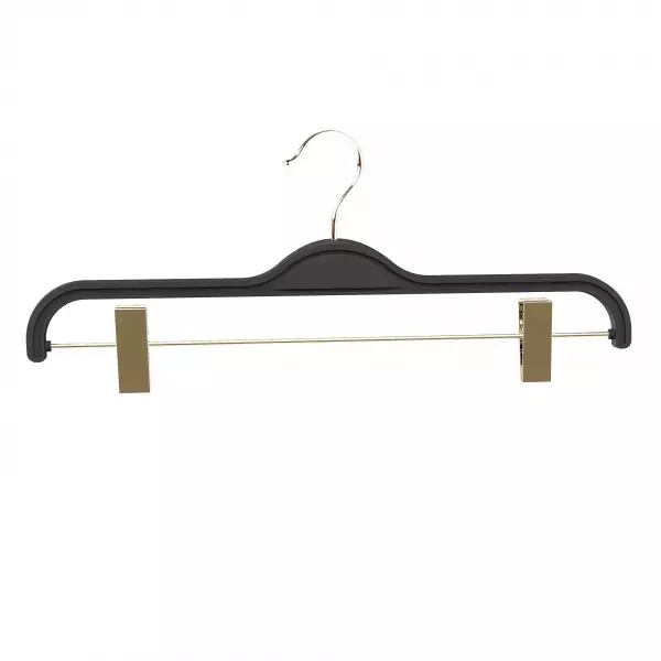 Вешалка-плечики с прищепками для юбок и брюк \ P-ML-36