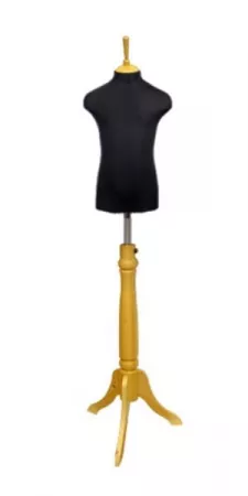 Портновский мягкий детский манекен на подставке (тренога) \ 26-28