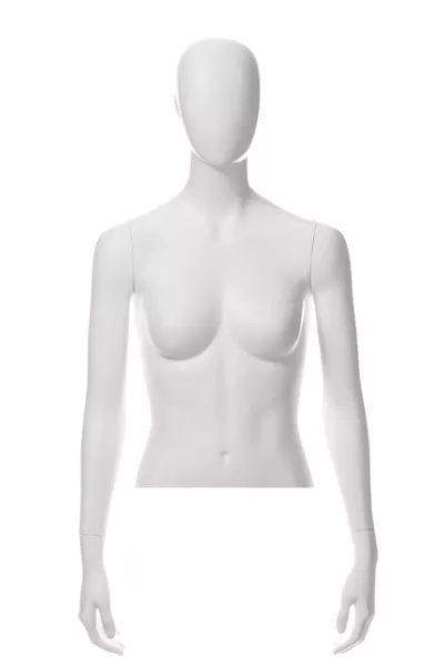 картинка Торс женский укороченный (с головой) магазин Русманекен картинка Торс женский укороченный (с головой) от магазина Русманекен