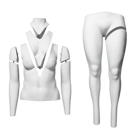 Женский манекен-невидимка большого размера для фотосъемки \ Foto-F14 Женский манекен-невидимка большого размера для фотосъемки \ Foto-F14