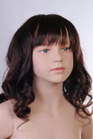 Детский парик \ Belle-E1004C, Темный каштан