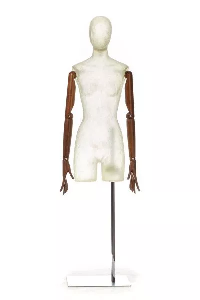 Торс женский удлиненный, с деревянными руками \ BDL