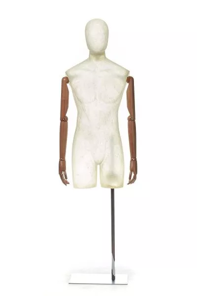 Торс мужской удлиненный, с деревянными руками \ BUL