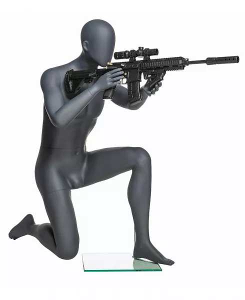 Мужской абстрактный сидячий манекен \ DQ-1