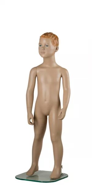 Детский скульптурный манекен мальчик \ Boy-04-3 Детский скульптурный манекен мальчик \ Boy-04-3