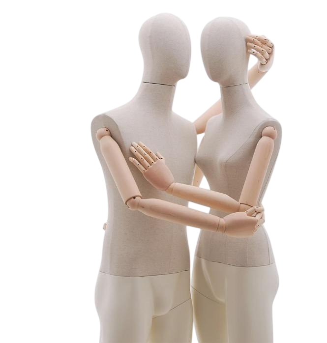 МАНЕКЕНЫ VINTAGE С ДЕРЕВЯННЫМИ РУКАМИ