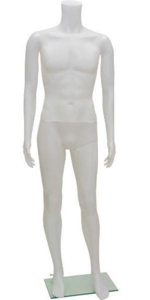 Мужской пластиковый манекен без головы \ HLM-1