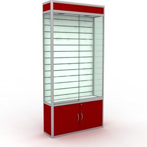 Витрина узкая с освещением \ WW1-30100 ZD SD.EP