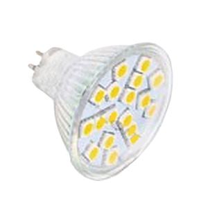 Лампа светодиодная \ MR-16 LED 18, 5050SMD, 3W, 12V, 4500K \ LAD.008.00.N