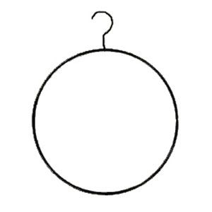 Вешалка кольцо \ WS 061