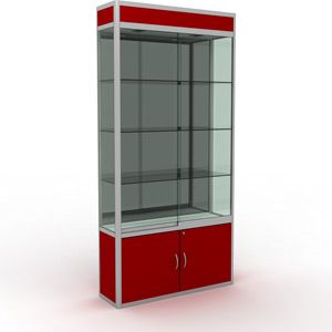 Витрина узкая с освещением WW1-30100 ZD SD.MIR