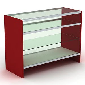 Прилавок остекленный \ LW1-50120 S V2