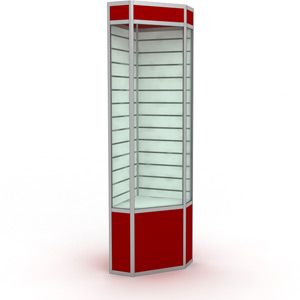 Витрина угловая с освещением \ WW1-5050 NZ.EP