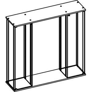 Витрина без полок и опор \ Октава 008