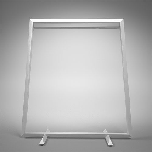 Вешало трапеция 1500х450х1595h, Белый \ TRL.002