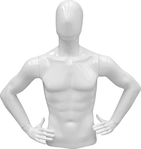 картинка Торс мужской укороченный (с головой) от магазина Русманекен