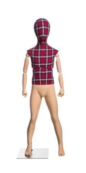 Детский абстрактный шарнирный манекен \ MSK-KID-1