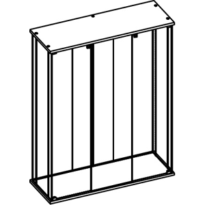 Витрина без полок и опор \ Октава 006