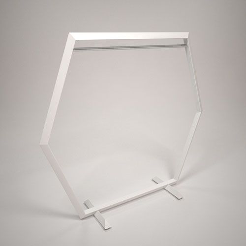 Вешало шестигранник 1715х450х1595h, Белый \ TRL.003