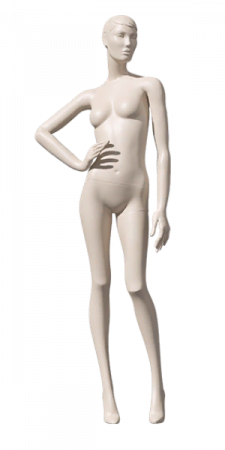 Женский абстрактный манекен на каблуках \ Agata-02