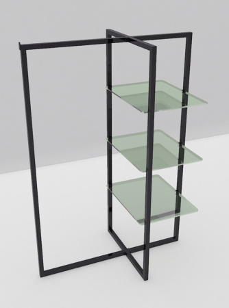 Вешало напольное с полками PRIMO RUS \ PR-RUS 108GLS