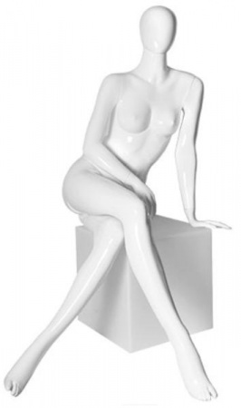 Женский абстрактный сидячий манекен \ G-15