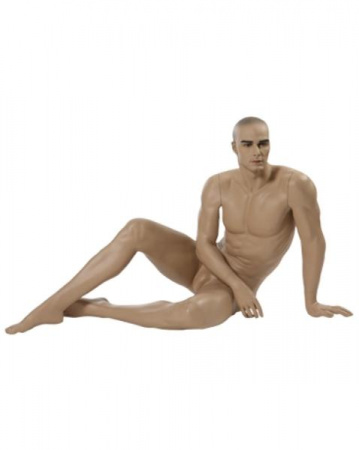 Мужской реалистичный полулежачий манекен \ Platinum-05