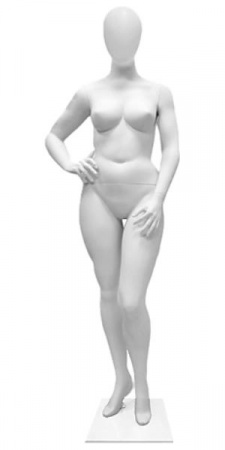 Женский манекен большого размера \ Plus-f2