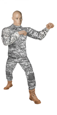 Мужской реалистичный манекен \ Military-05