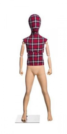 Детский абстрактный шарнирный манекен \ MSK-KID-1