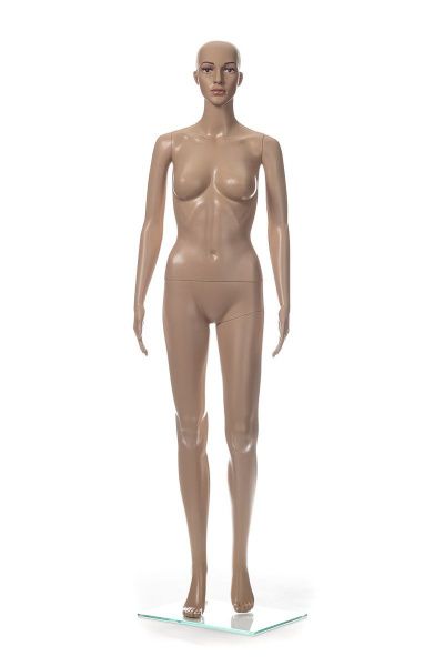 Женский пластиковый манекен \ F7, Телесный