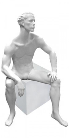 Мужской сидячий манекен \ Arseniy-01