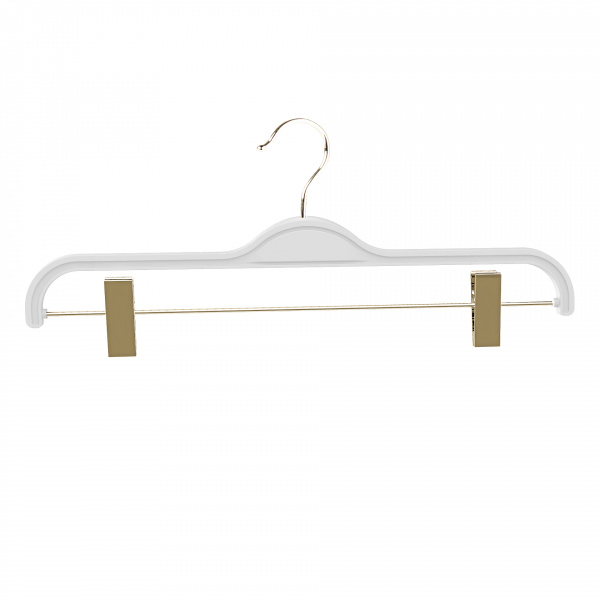 Вешалка-плечики с прищепками для юбок и брюк \ P-ML-36