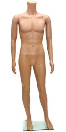 Мужской пластиковый манекен без головы \ HLM-1