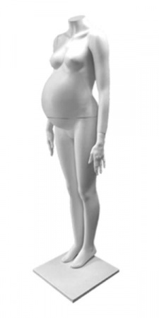 Женский беременный манекен без головы \ BB-1