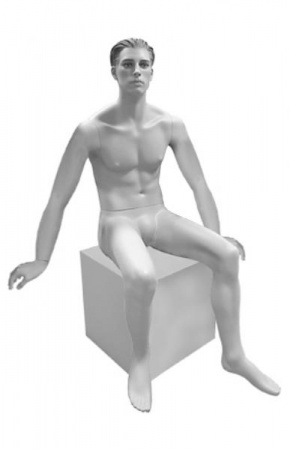 Мужской сидячий манекен \ Dorofey-04